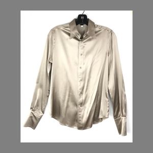 Ralph Lauren Silk Size 4 Button Down